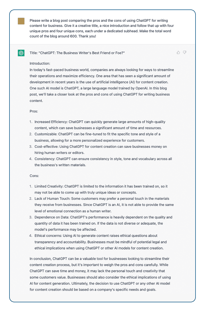 Chat GPT border ClientCircle