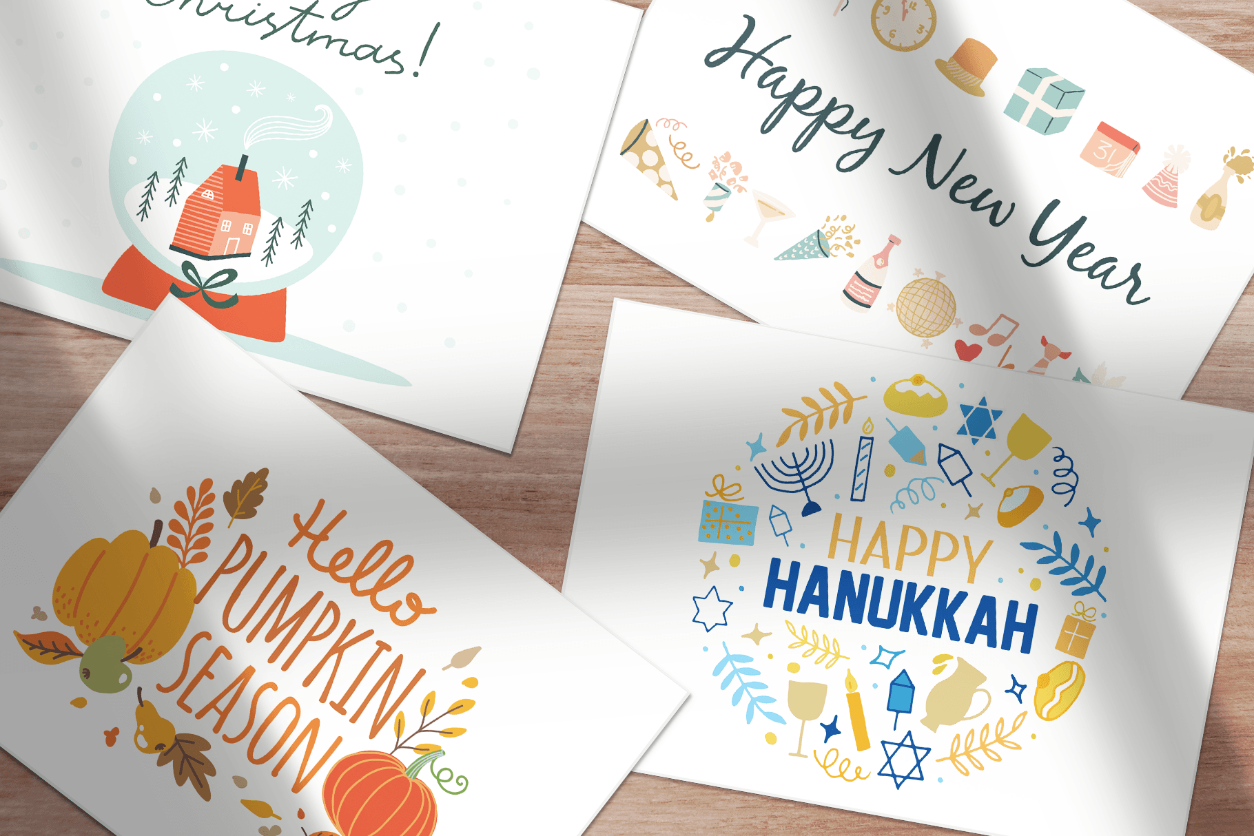 Example of holiday cards ClientCircle