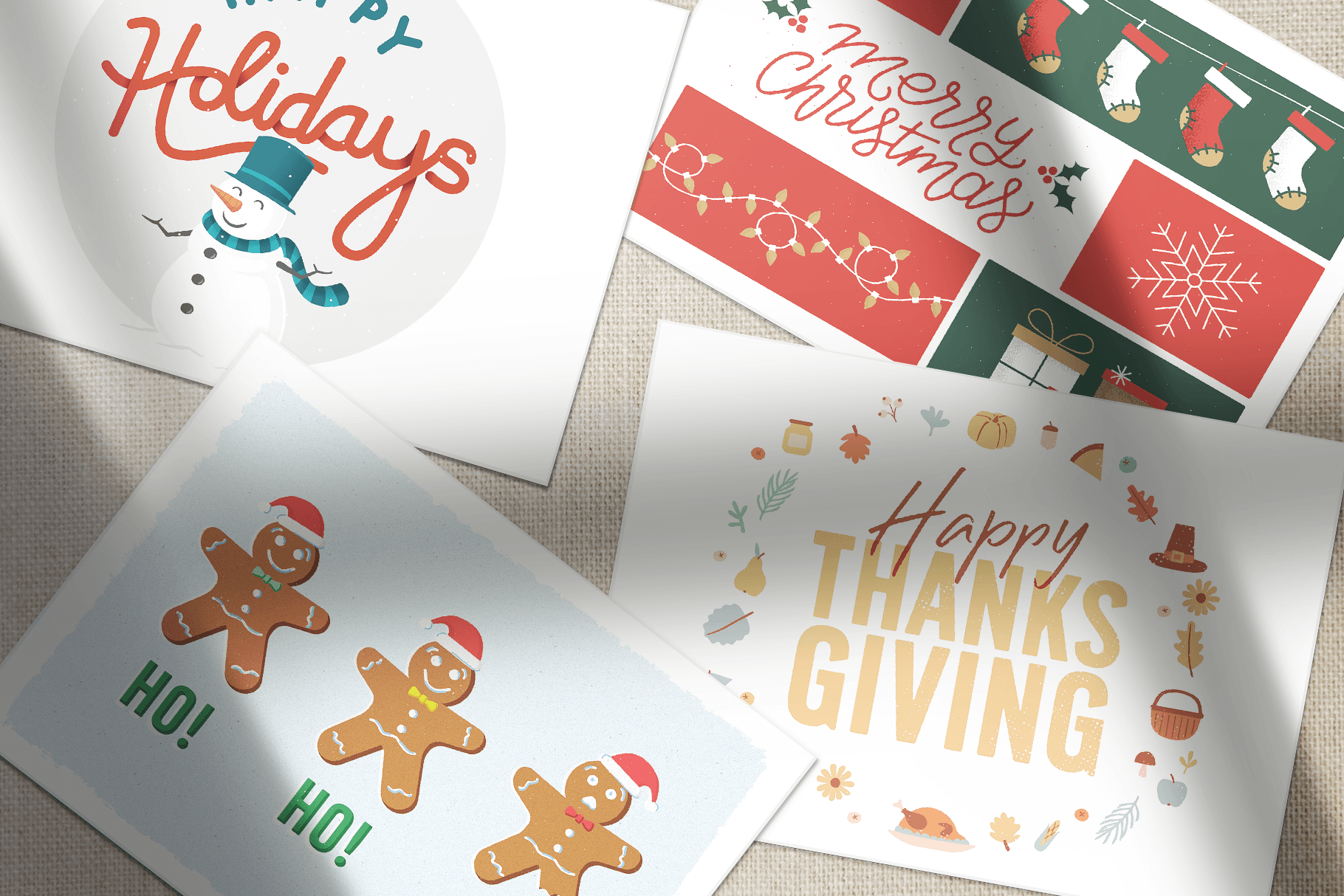 Holiday card examples ClientCircle