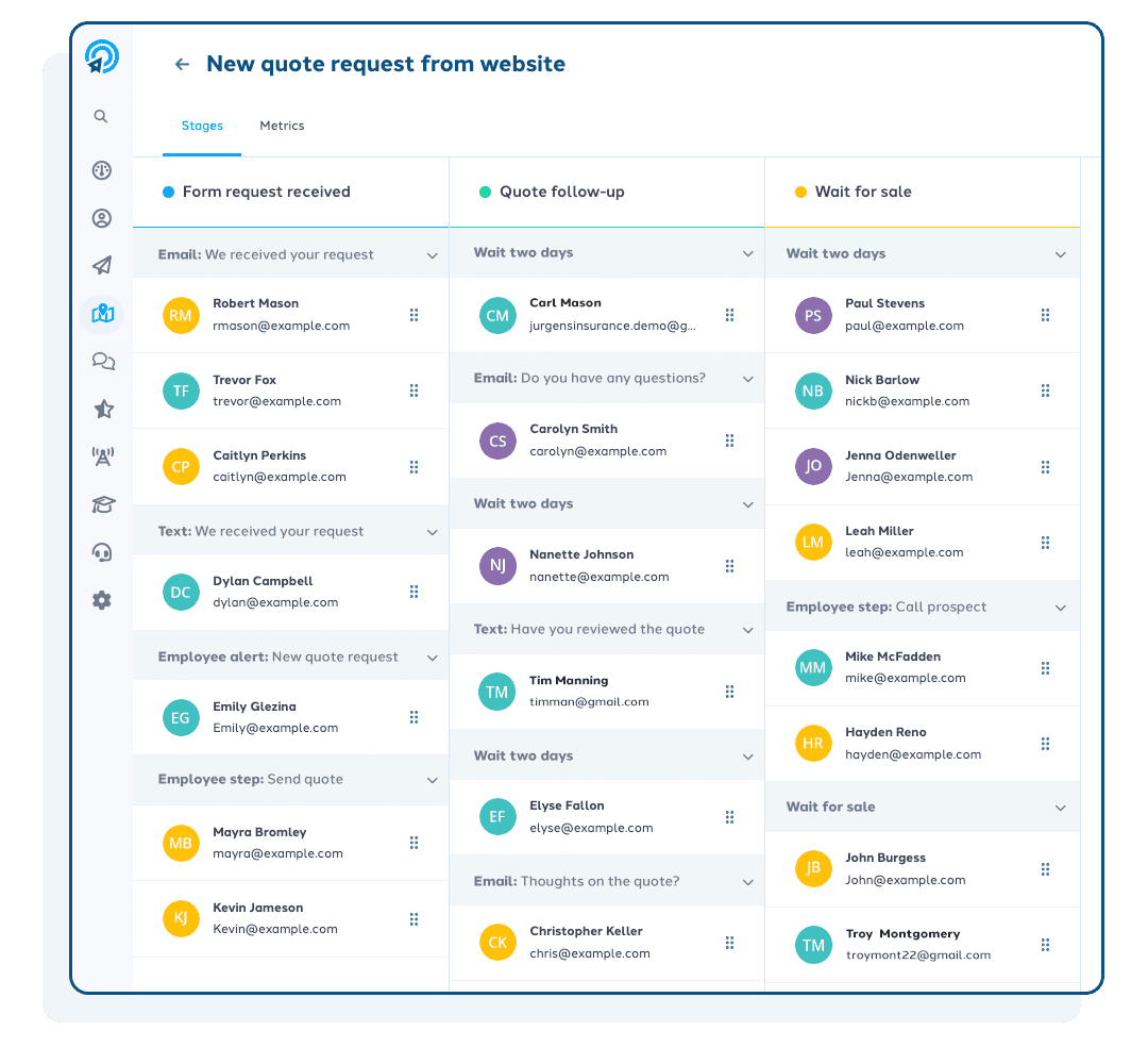 New quote request ClientCircle