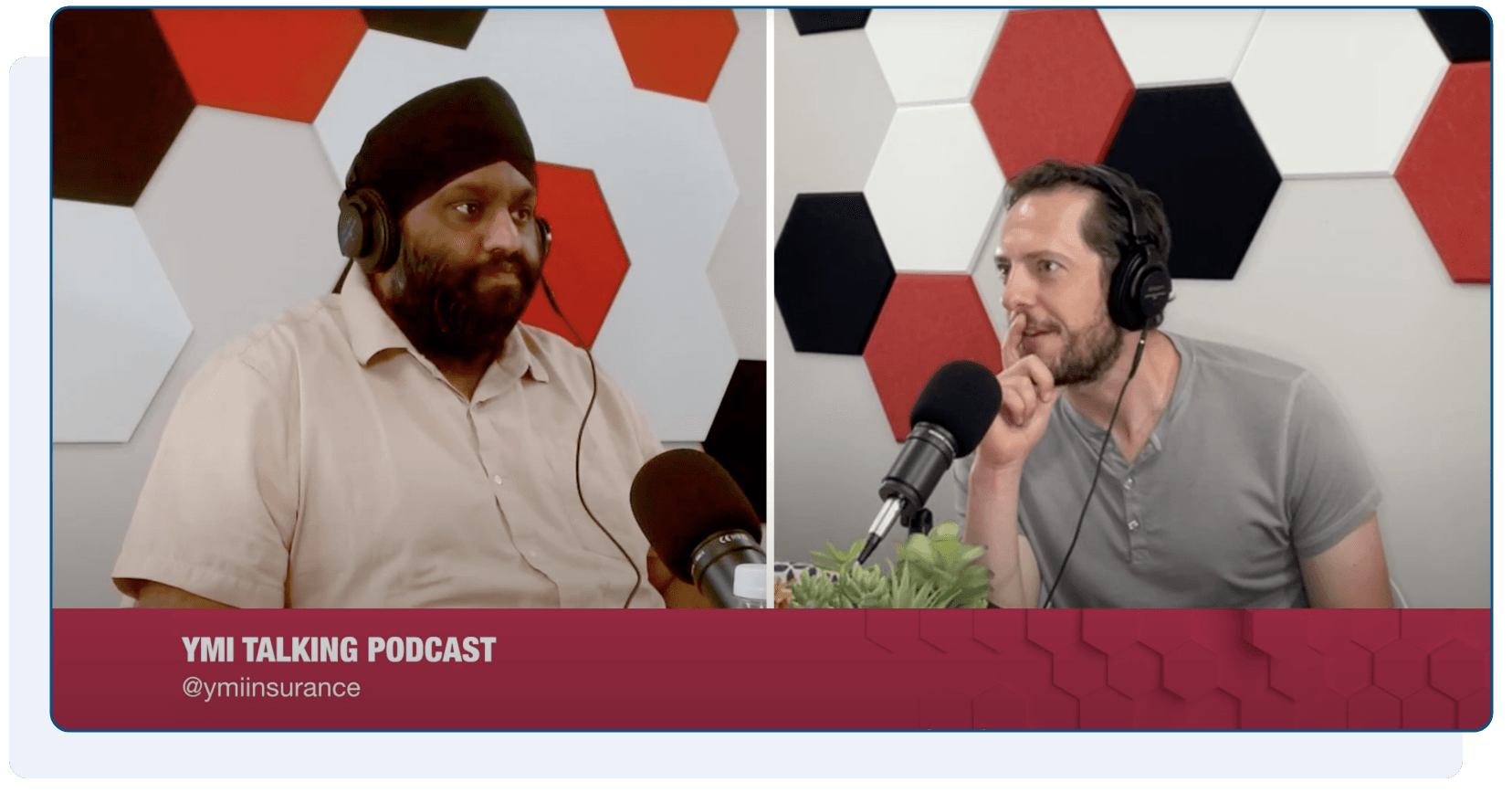 Jimi Honochick interviewing Jas Bansal of Aman's Artisan Indian Cuisine.